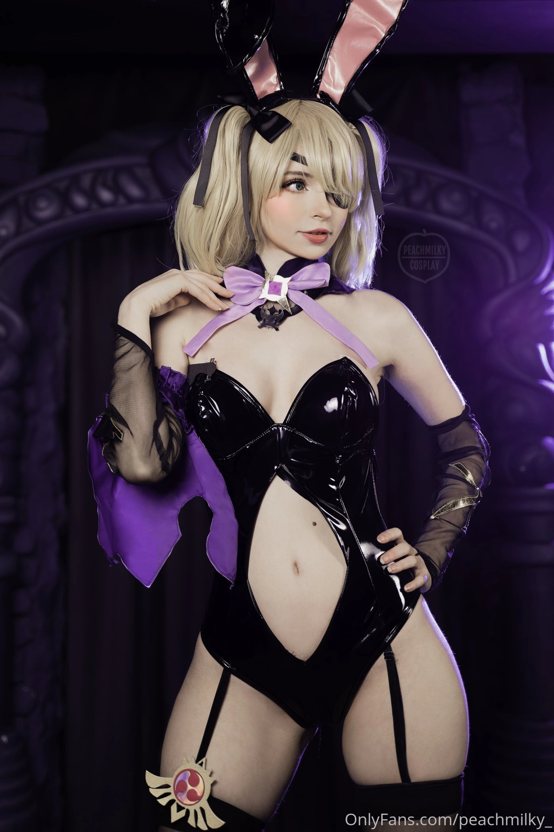 Peach milky - NO.015 Fischl Playboy Bunny Genshin Impact 1